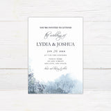 Soft Snowfall Invitations - goprintplus