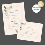 Soft Touch Foil Invitation - goprintplus