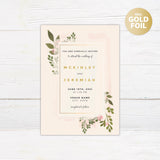 Soft Touch Foil Invitation - goprintplus