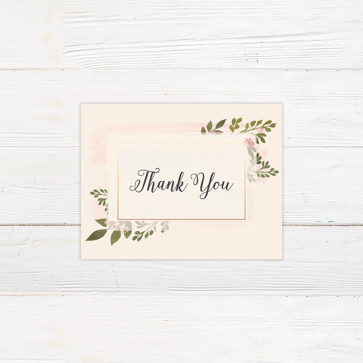 Soft Touch Thank You Card - goprintplus