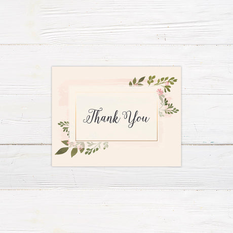 Soft Touch Thank You Card - goprintplus