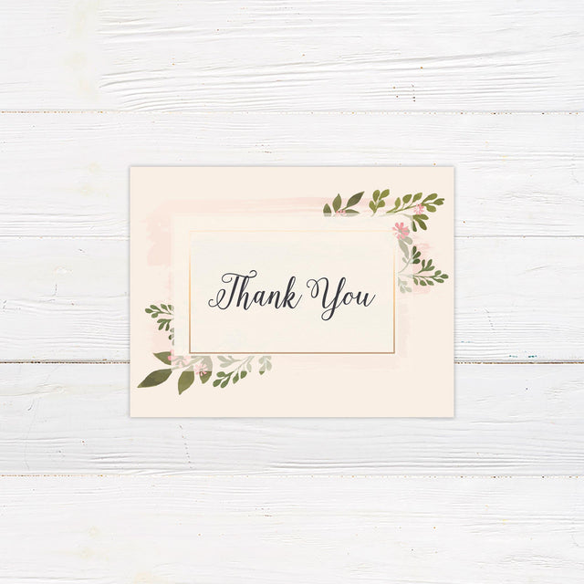 Soft Touch Thank You Card - goprintplus