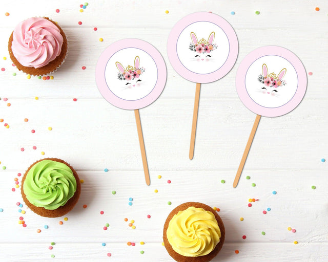 Some Bunny Cupcake Topper - goprintplus