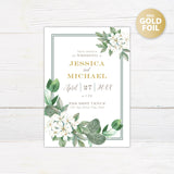 Southern Belle Foil Invitation - goprintplus