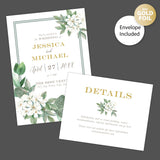 Southern Belle Foil Invitation - goprintplus