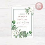 Southern Belle Foil Invitation - goprintplus