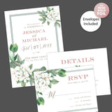 Southern Belle Foil Invitation - goprintplus