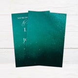 Sparkling Emerald Invitations - goprintplus