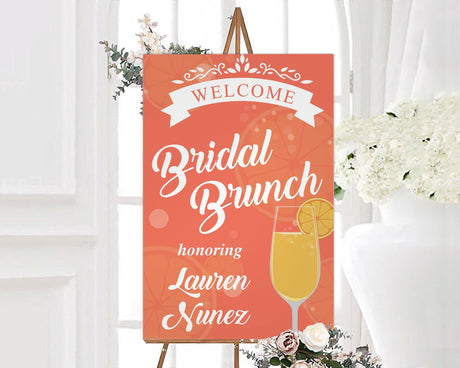 Sparkling Mimosa Shower Invitation - goprintplus