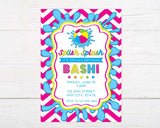 Splish Splash Birthday Invitation - goprintplus