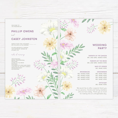 Spring Bouquet Invitation - goprintplus