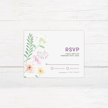 Spring Bouquet Invitation - goprintplus