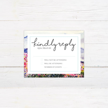 Spring Landscape Invitations - goprintplus