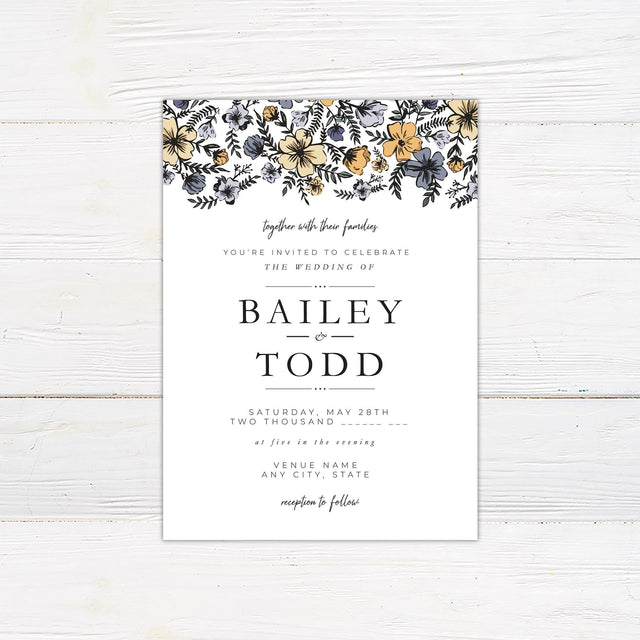 Spring Meadow Invitations - goprintplus