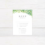 Sprinkled Leaves Invitations - goprintplus