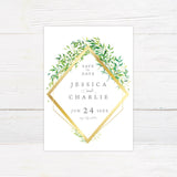 Sprinkled Leaves Invitations - goprintplus