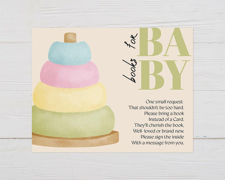 Stacking Rings Books For Baby - goprintplus