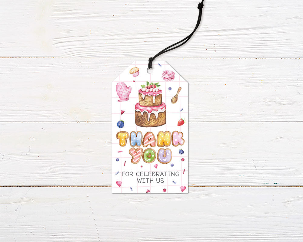 Star Baker Favor Tag