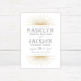 Starburst Invitations - goprintplus