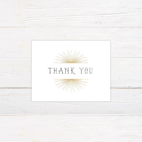 Starburst Thank You Card - goprintplus