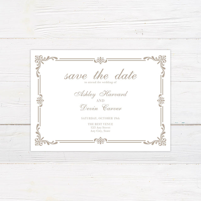 Storybook Save The Date - goprintplus