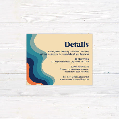 Stylish 70s Invitations - goprintplus