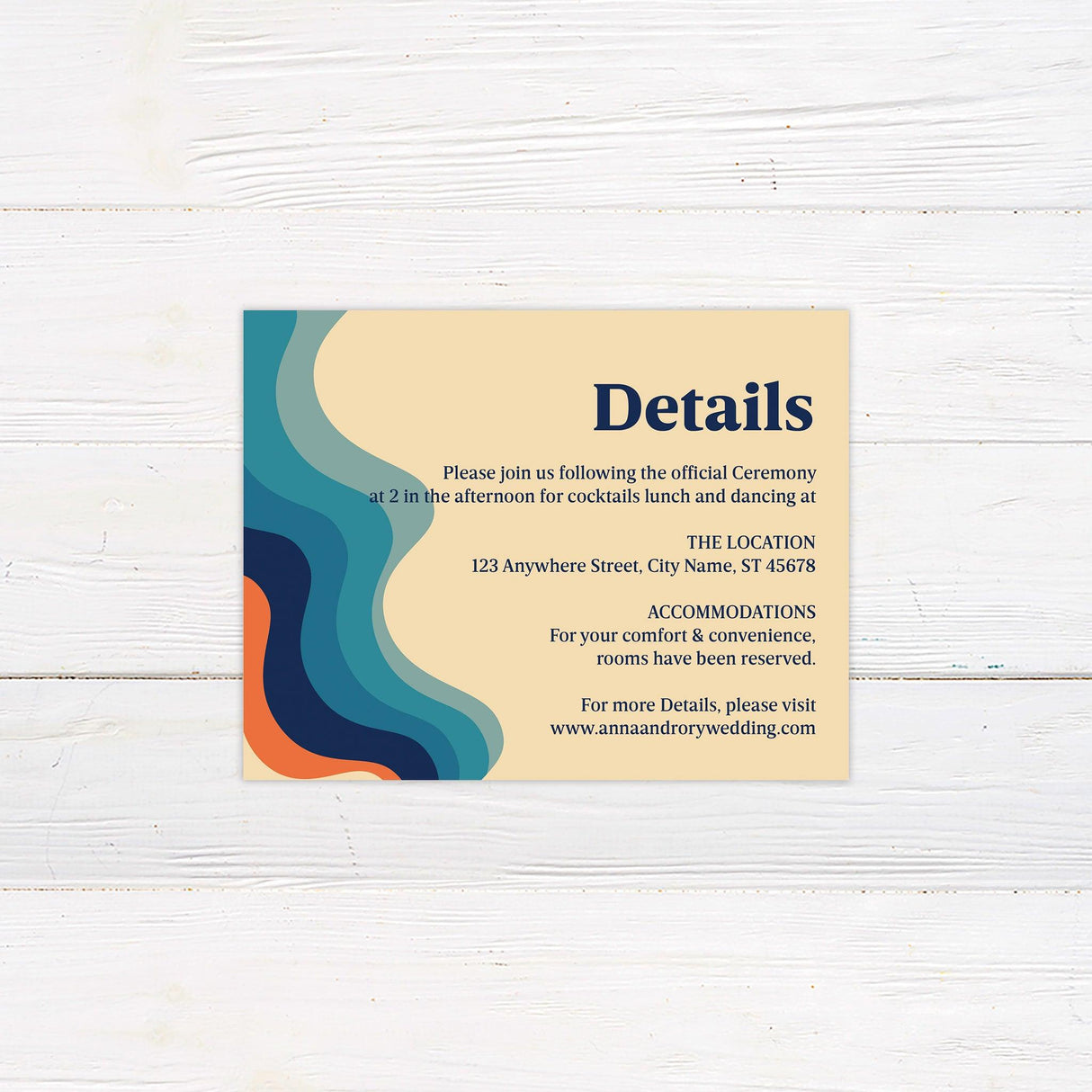 Stylish 70s Details Card - goprintplus