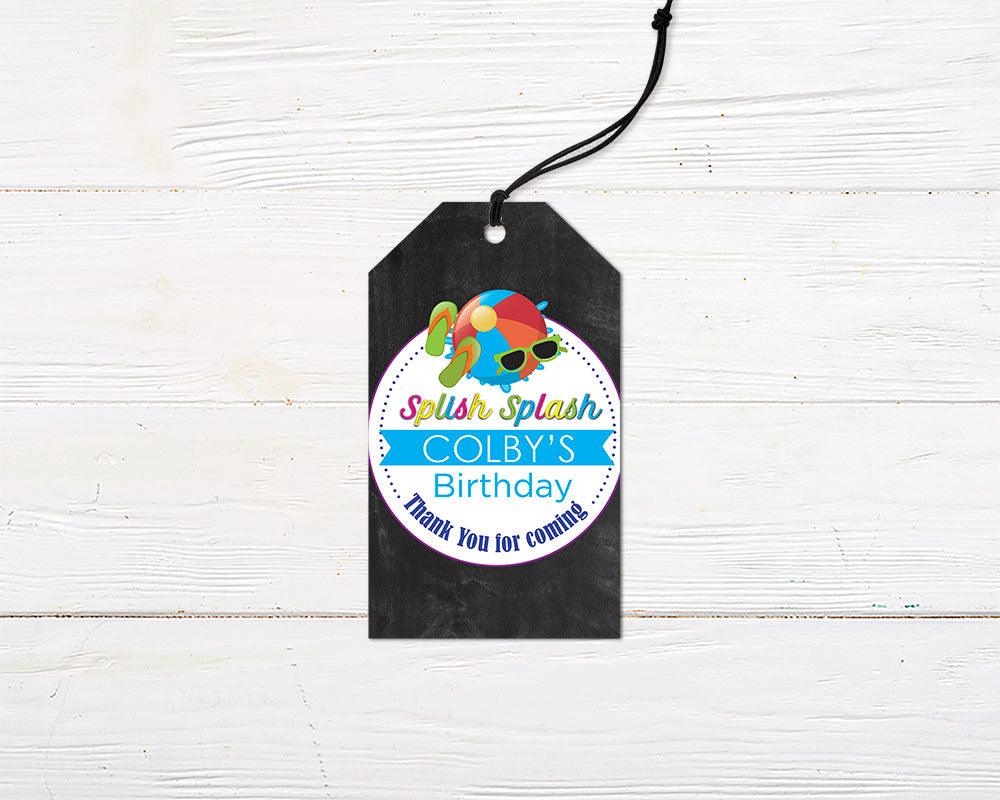 Summer Bash Favor Tag - goprintplus