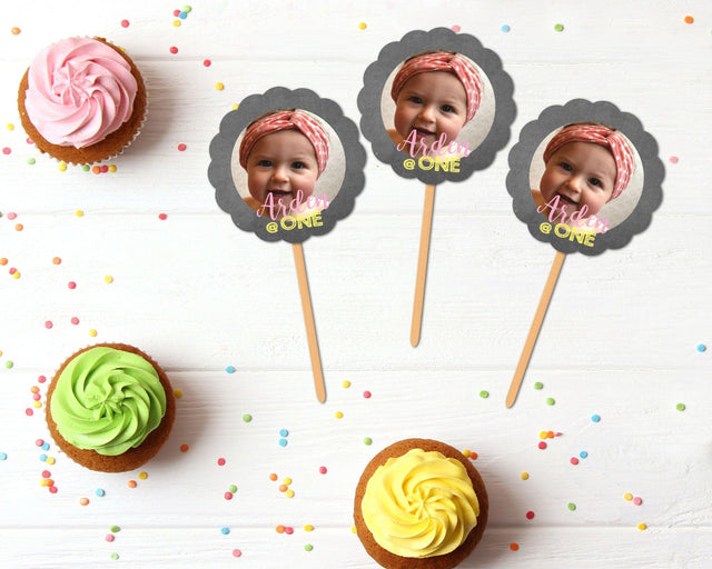 Sunshine Cupcake Topper - goprintplus