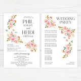 Sweeping Floral Vine Invitation - goprintplus