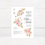 Sweeping Floral Vine Invitation - goprintplus