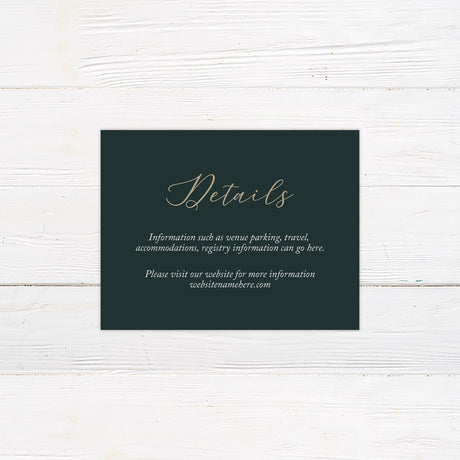 Sweeping Greenery Details Cards - goprintplus