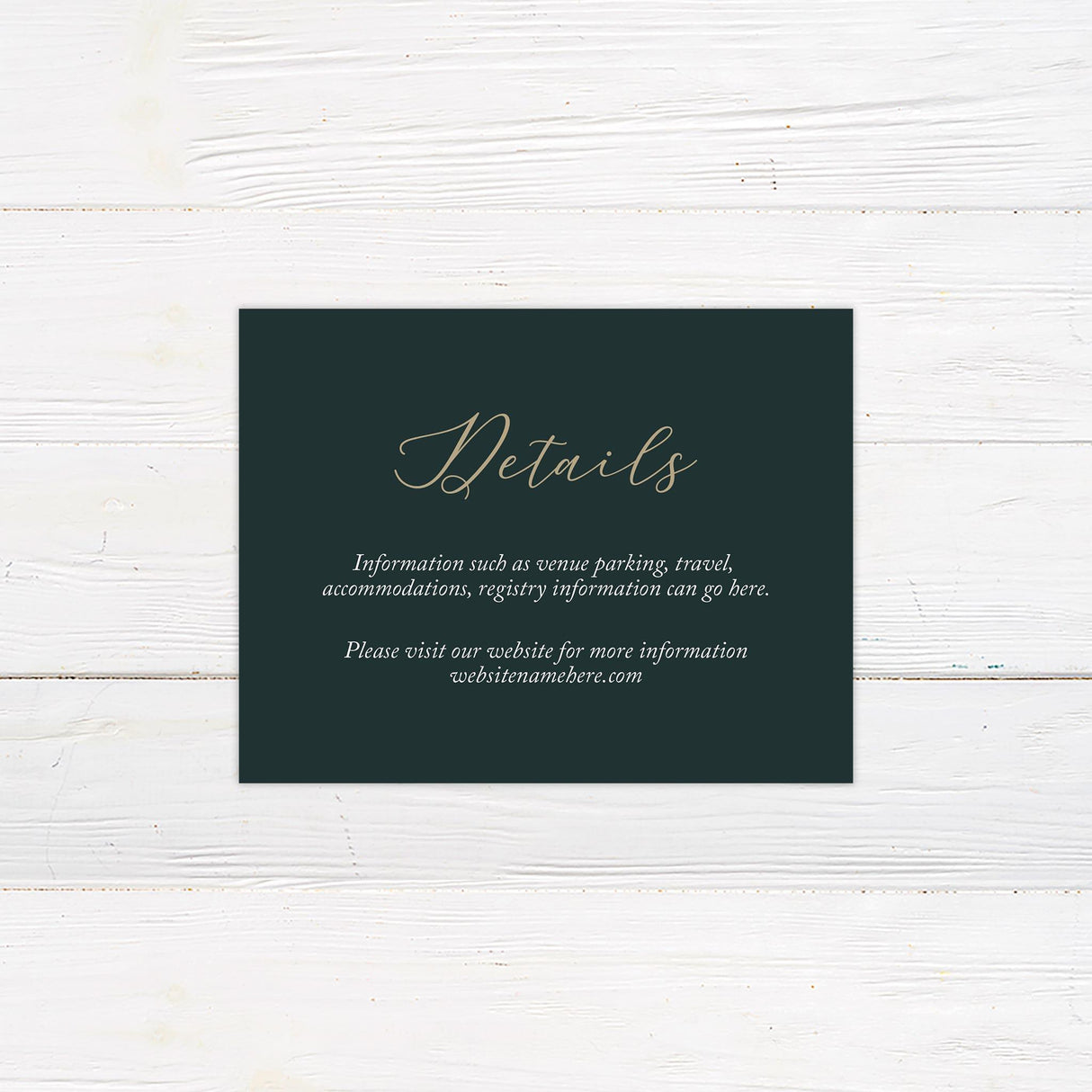 Sweeping Greenery Invitations - goprintplus