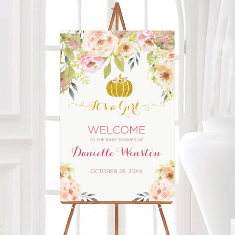 Sweet Little Pumpkin Sign - goprintplus