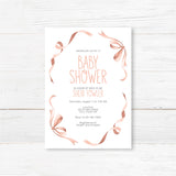Sweet Ribbons and Bows Invitation