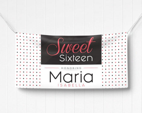 Sweet Sixteen Banner - goprintplus