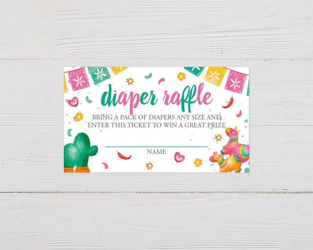 Taco Bout a Baby Diaper Raffle Ticket - goprintplus