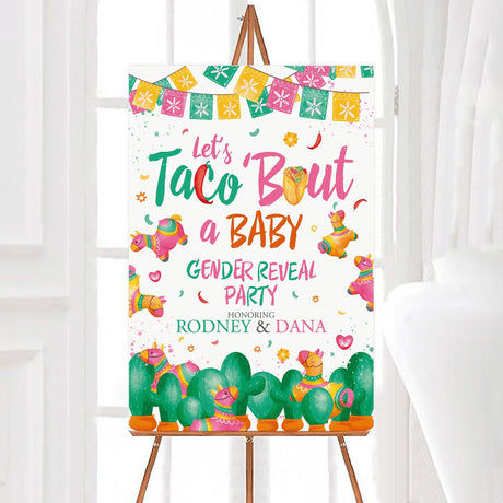 Taco Bout a Baby Gender Reveal - goprintplus