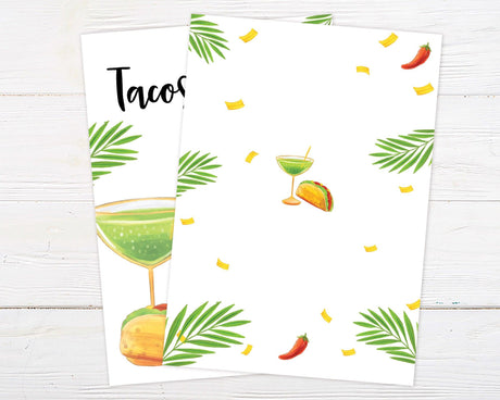 Tacos and Tequila Shower Invitation - goprintplus