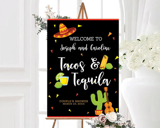 Tacos and Tequila Sign - goprintplus