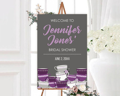 Tea Cup Shower Invitation - goprintplus