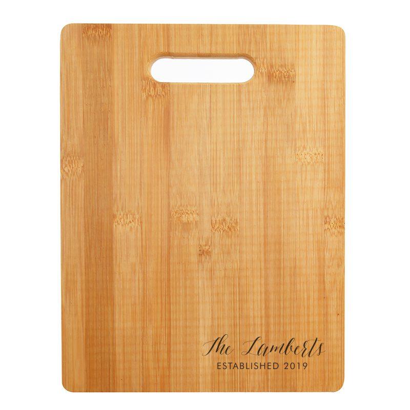 Bamboo Rectangle Cutting Board - goprintplus