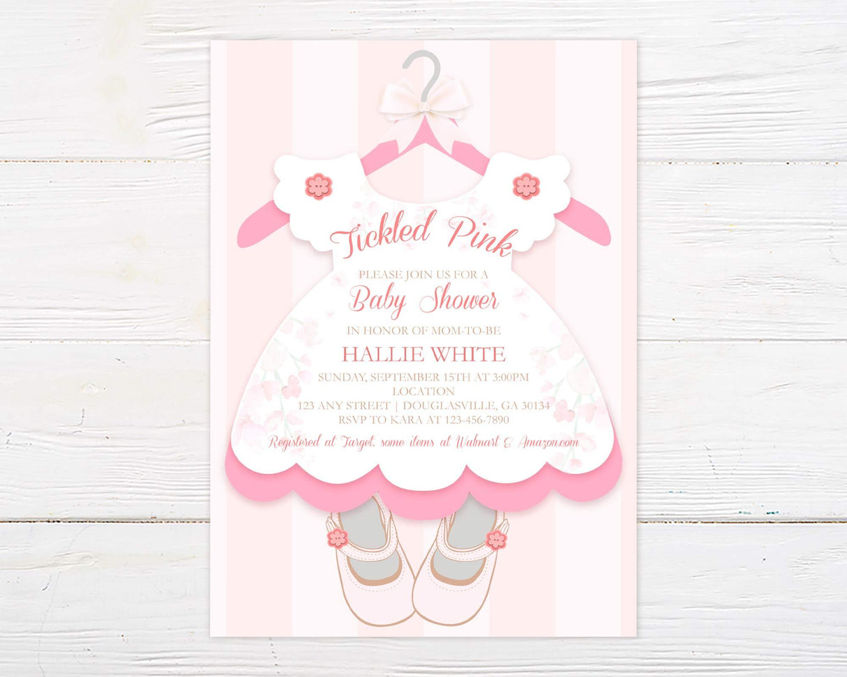 Tickled Pink Dress Shower - goprintplus