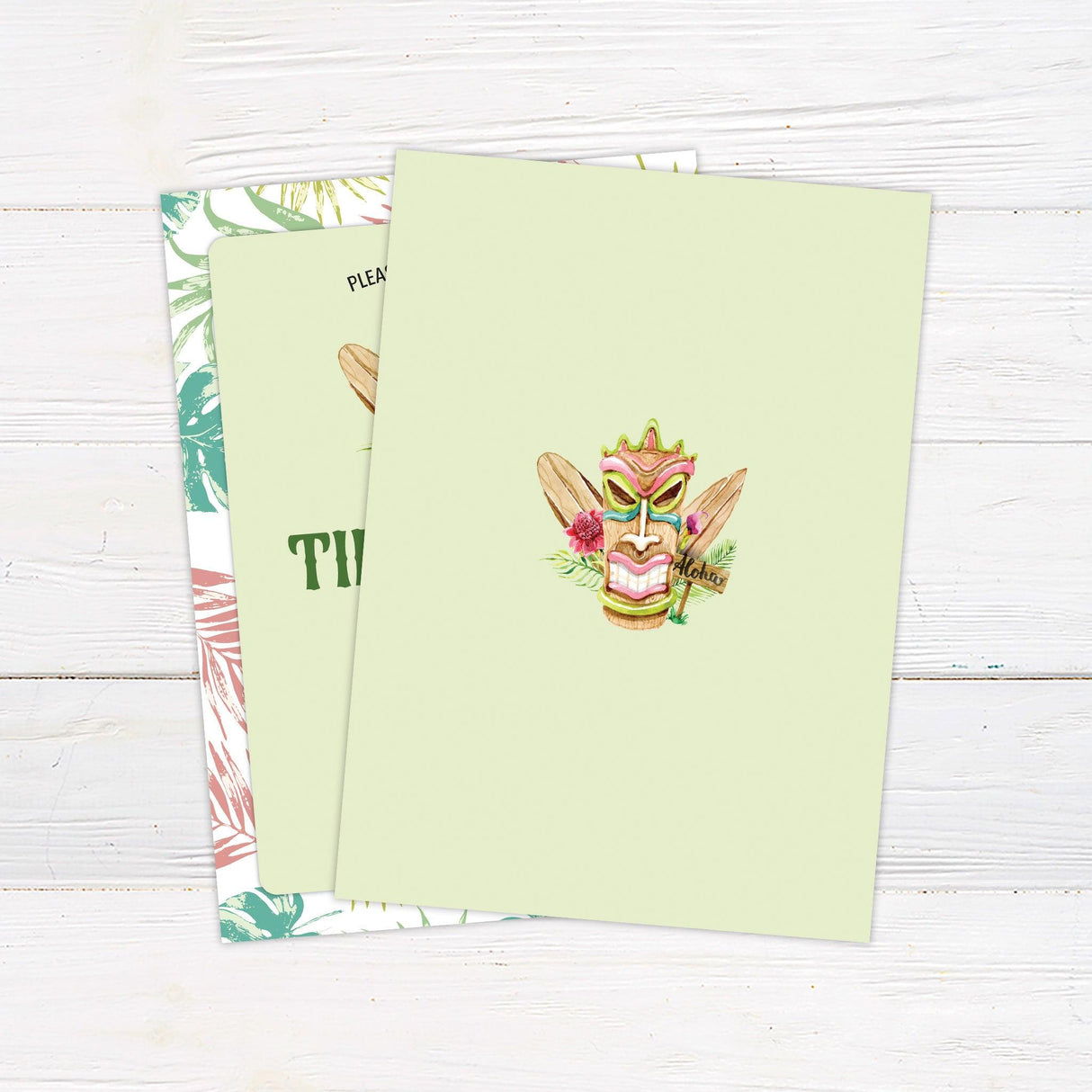 Tiki Party Invitation - goprintplus