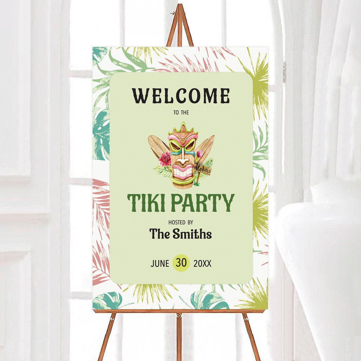 Tiki Party Invitation - goprintplus