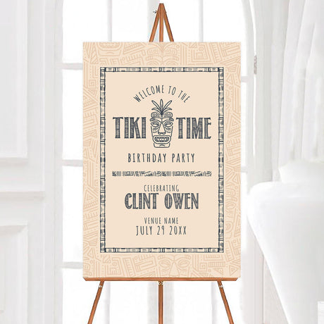 Tiki Time Sign - goprintplus