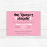 Tiny Human Shindig Baby Shower Invitation – Gender Neutral Invite