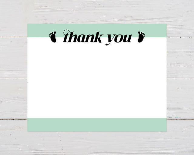 Tiny Human Shindig Thank You Card - goprintplus