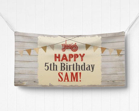 Tractor Birthday Invitations - goprintplus