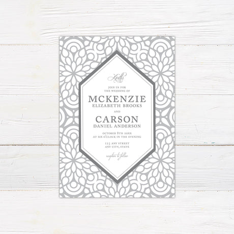 Trellis Invitations - goprintplus